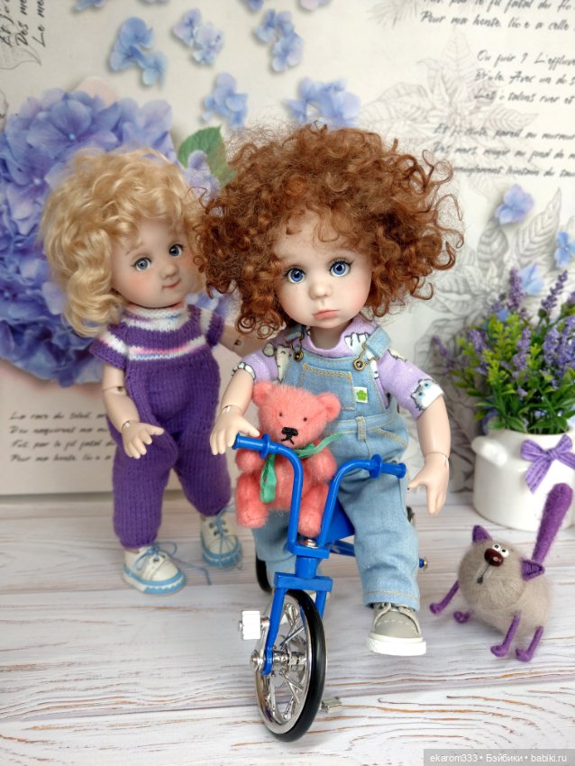 Про новый велосипед — Куклы Miroxdolls (Оксана Миронова): российские БЖД