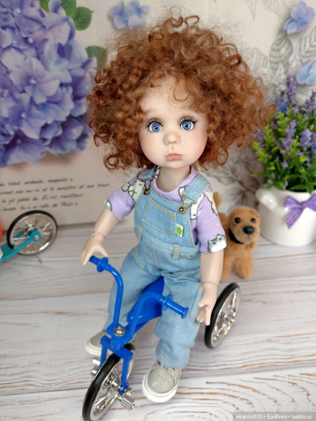 Про новый велосипед — Куклы Miroxdolls (Оксана Миронова): российские БЖД (фото 8)