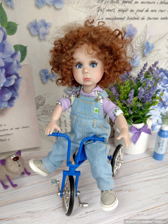 Про новый велосипед — Куклы Miroxdolls (Оксана Миронова): российские БЖД