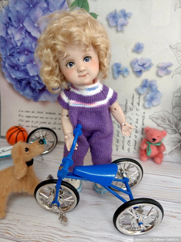 Про новый велосипед — Куклы Miroxdolls (Оксана Миронова): российские БЖД (фото 4)