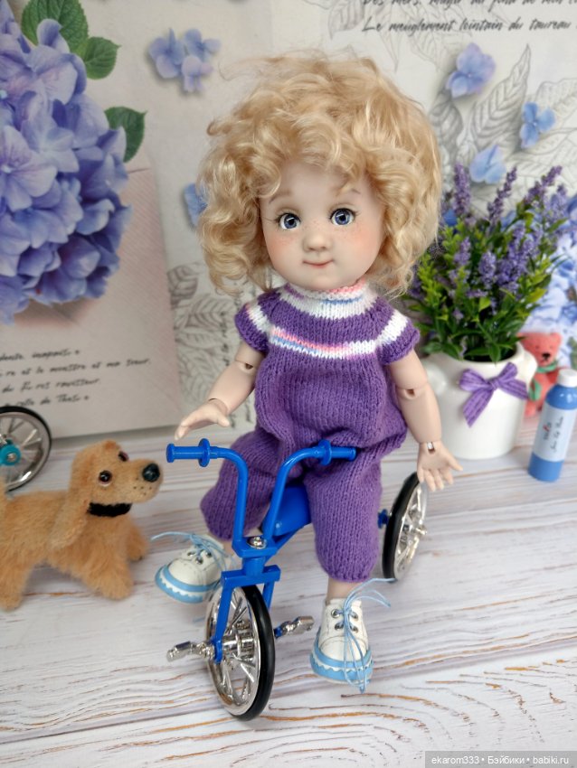 Про новый велосипед — Куклы Miroxdolls (Оксана Миронова): российские БЖД (фото 5)