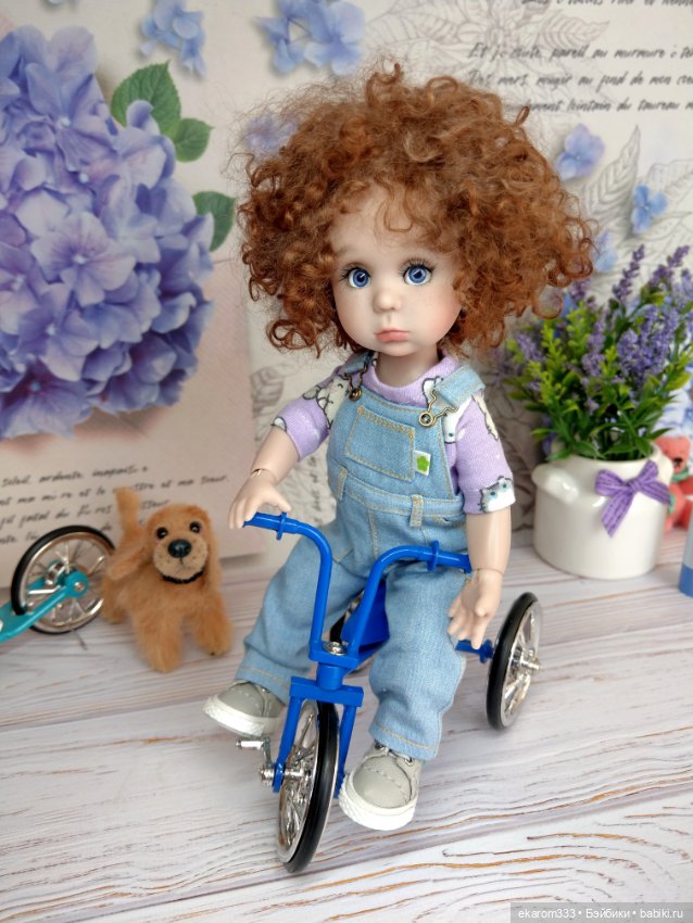 Про новый велосипед — Куклы Miroxdolls (Оксана Миронова): российские БЖД (фото 9)