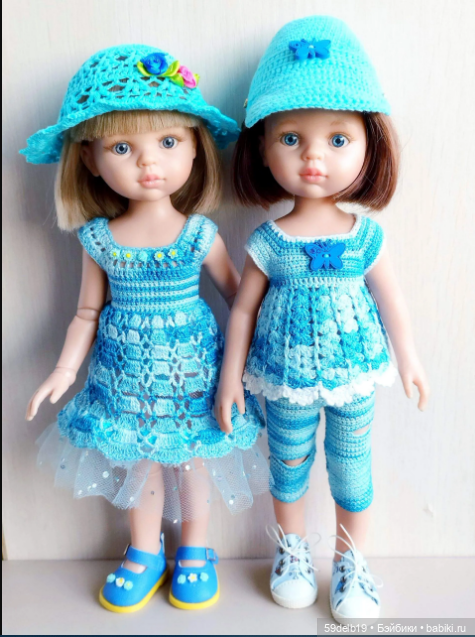 Ещё один наряд для паолочек в голубом цвете (фото 9)