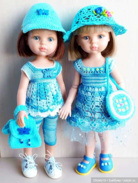 Ещё один наряд для паолочек в голубом цвете (фото 8)