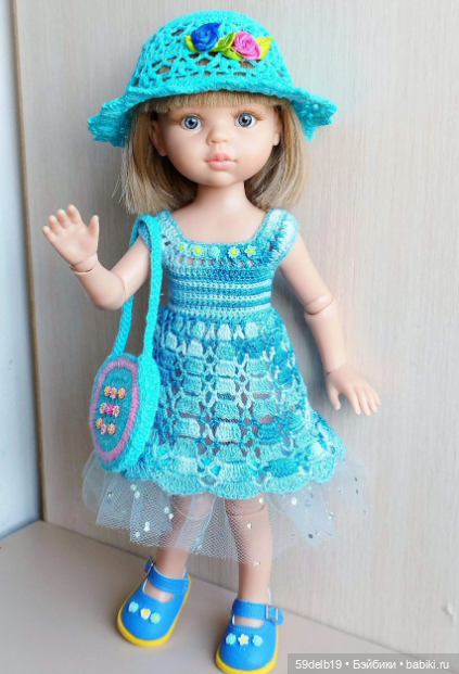 Ещё один наряд для паолочек в голубом цвете (фото 6)