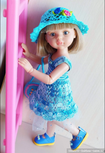 Ещё один наряд для паолочек в голубом цвете (фото 3)