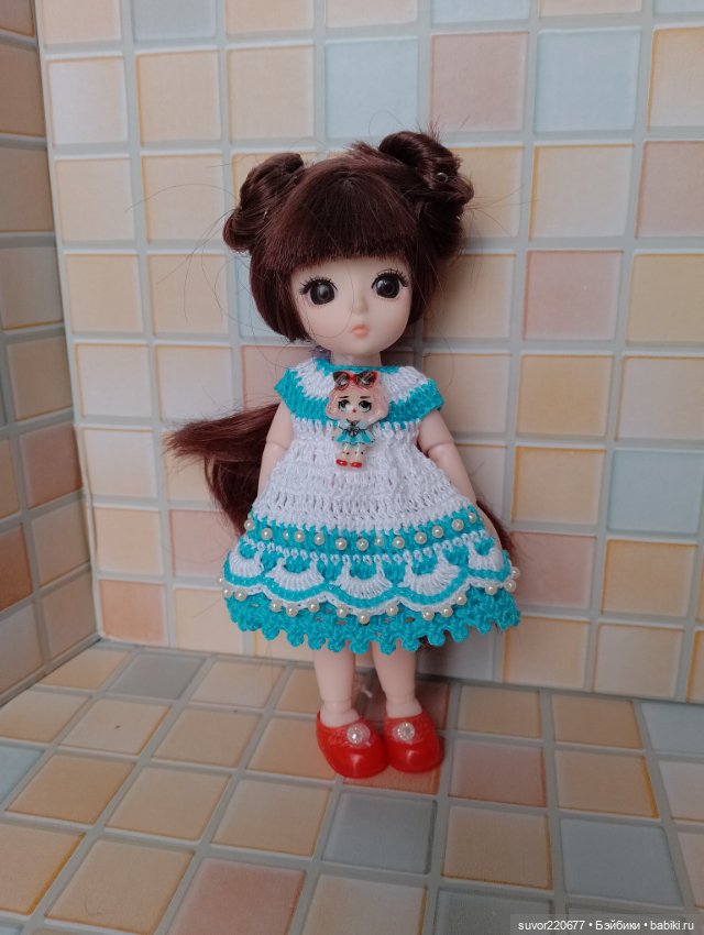 Платья для Баболичек — Одежда и обувь для кукол своими руками: фото (фото 5)