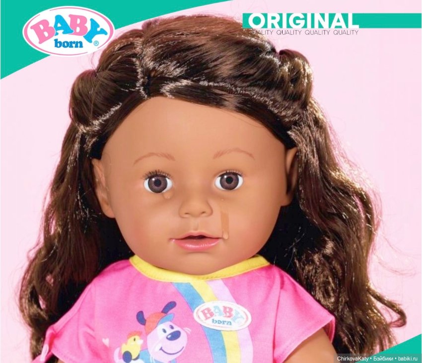 Мулатка беби борн — Интерактивные куклы (говорящие