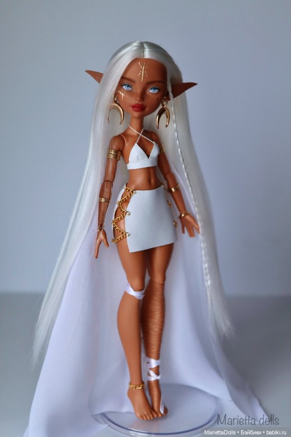 Эльфийка — ООАК Monster High и Ever After High: репейнт (фото 2)