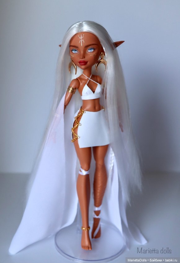 Эльфийка — ООАК Monster High и Ever After High: репейнт