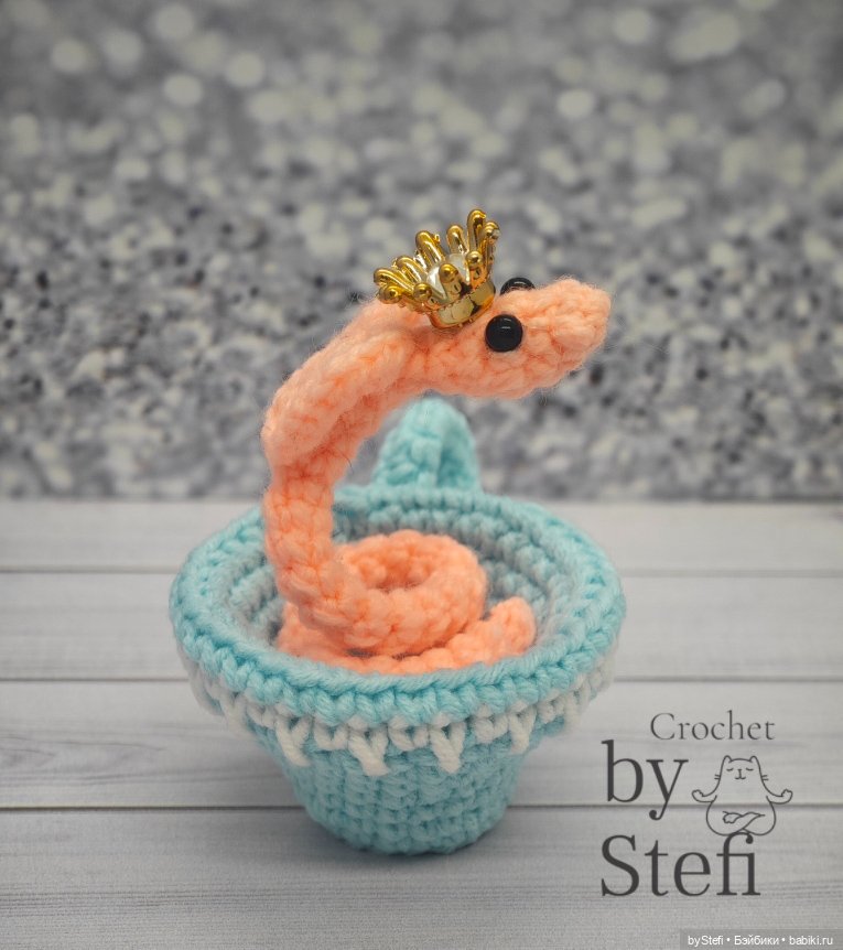 Коброчка Клариссса — Вязаные игрушки и амигуруми: крючком (фото 2)