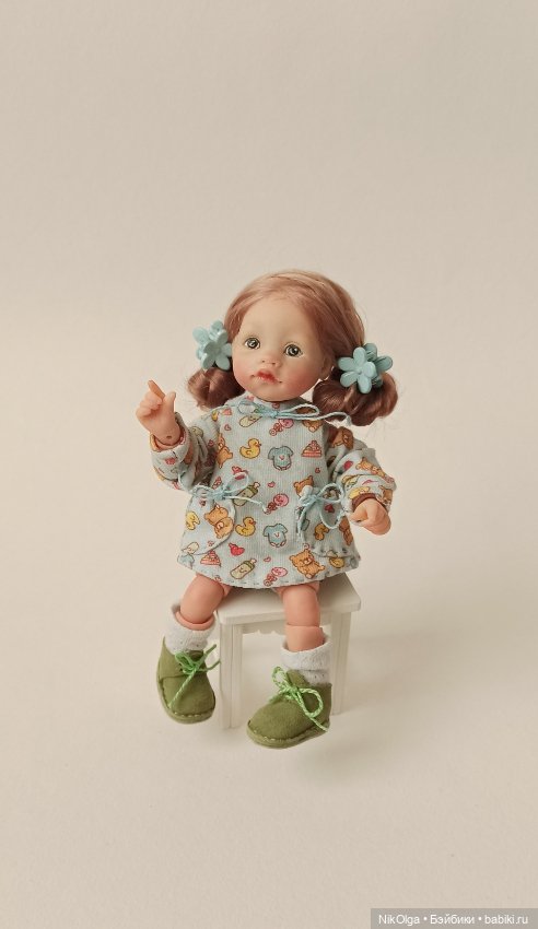 Новая Малышка — Авторские шарнирные куклы своими руками: лепка (фото 9)