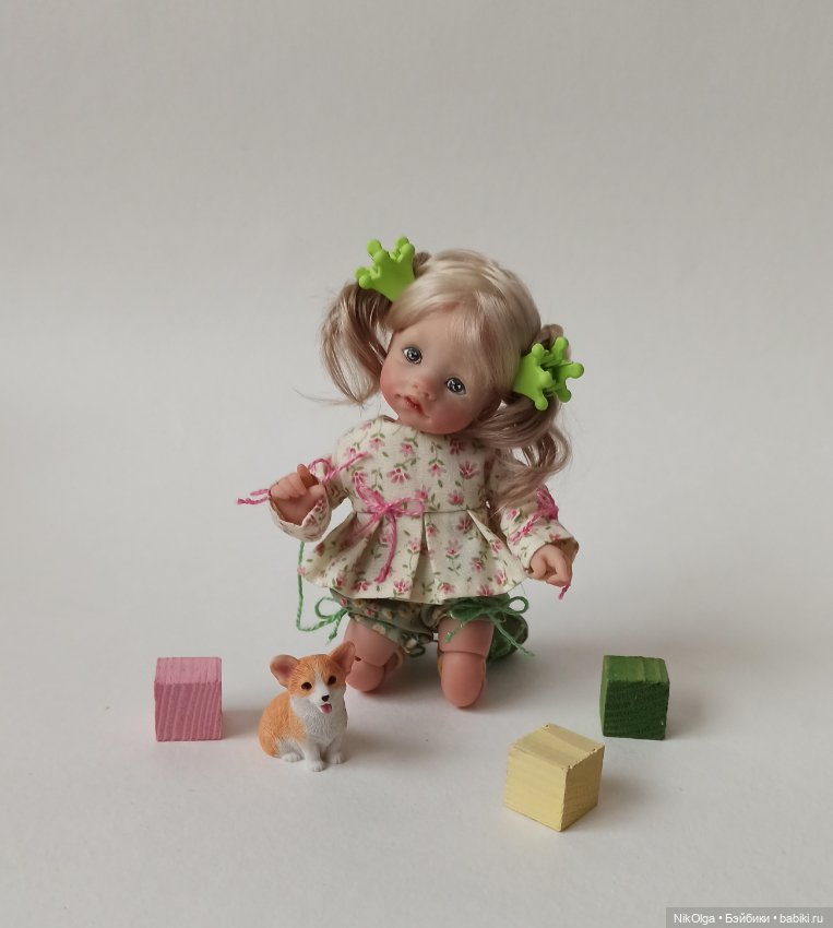 Новая Малышка — Авторские шарнирные куклы своими руками: лепка (фото 7)