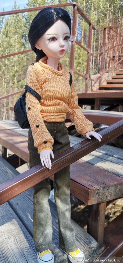 Первая прогулка Сиоры — Куклы Звезды подиума (Angel Collection): шарнирные (фото 3)