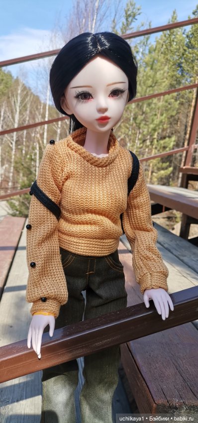 Первая прогулка Сиоры — Куклы Звезды подиума (Angel Collection): шарнирные (фото 4)