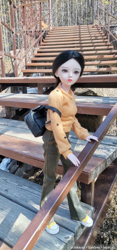 Первая прогулка Сиоры — Куклы Звезды подиума (Angel Collection): шарнирные (фото 5)