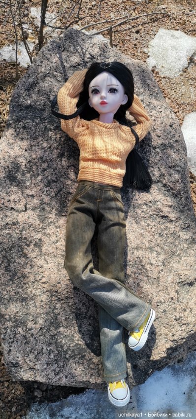 Первая прогулка Сиоры — Куклы Звезды подиума (Angel Collection): шарнирные (фото 6)