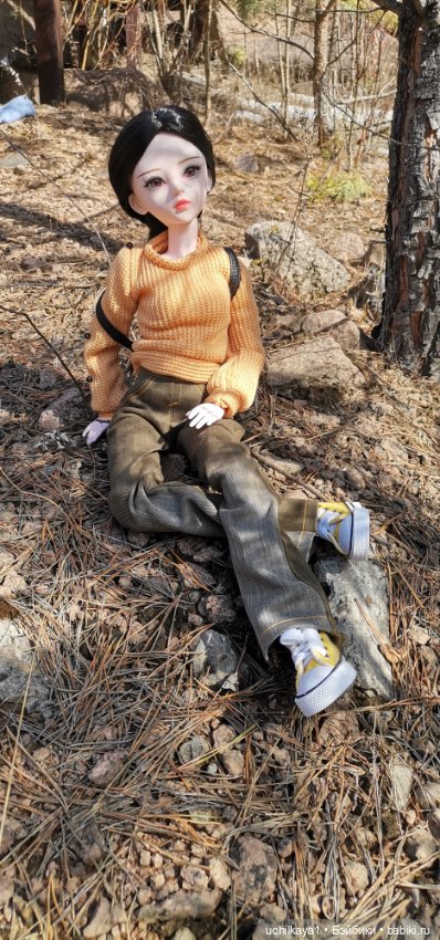 Первая прогулка Сиоры — Куклы Звезды подиума (Angel Collection): шарнирные