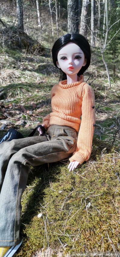 Первая прогулка Сиоры — Куклы Звезды подиума (Angel Collection): шарнирные (фото 9)