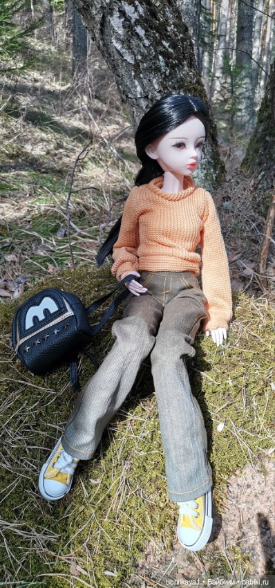 Первая прогулка Сиоры — Куклы Звезды подиума (Angel Collection): шарнирные (фото 10)