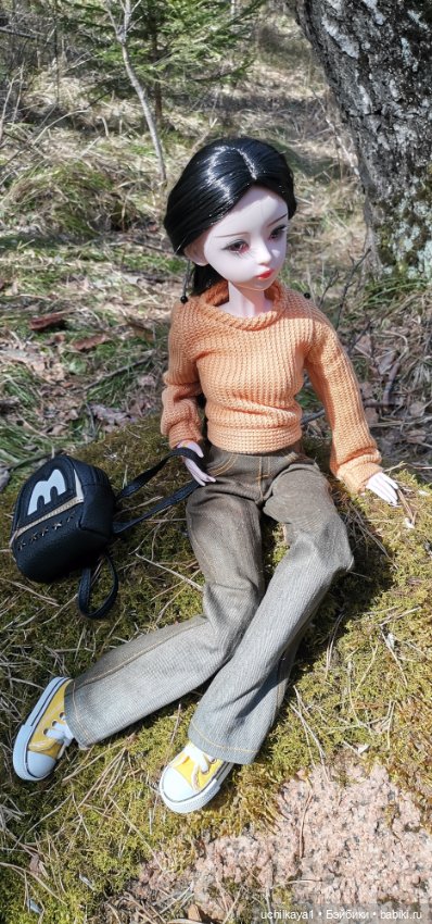 Первая прогулка Сиоры — Куклы Звезды подиума (Angel Collection): шарнирные