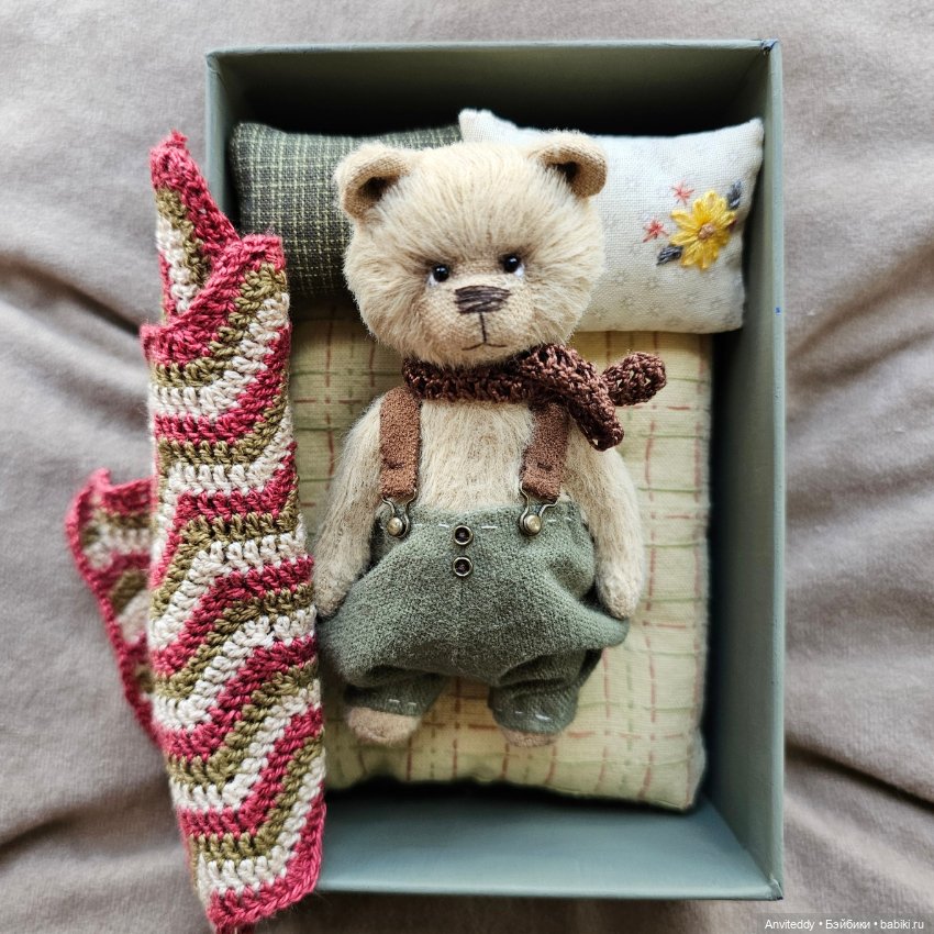 Медвежонок в коробочке — Авторские мишки Тедди и друзья: фото (фото 4)