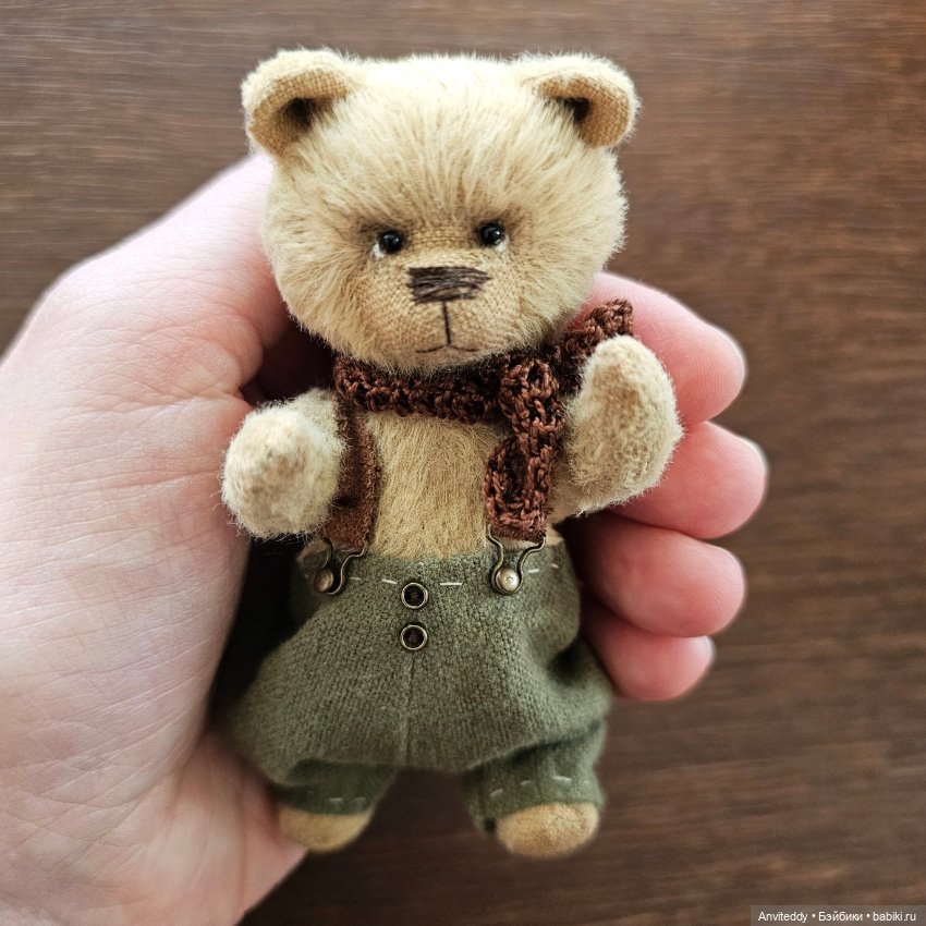 Медвежонок в коробочке — Авторские мишки Тедди и друзья: фото