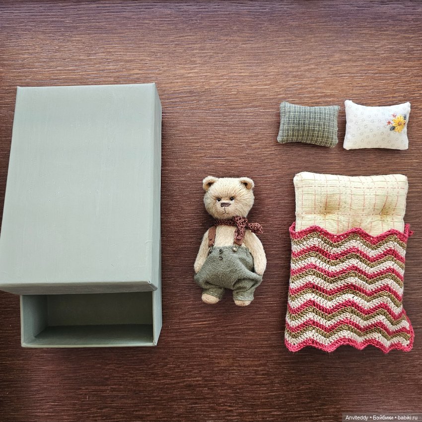 Медвежонок в коробочке — Авторские мишки Тедди и друзья: фото (фото 2)