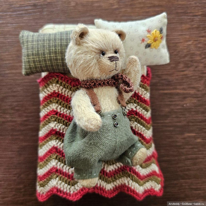 Медвежонок в коробочке — Авторские мишки Тедди и друзья: фото (фото 3)