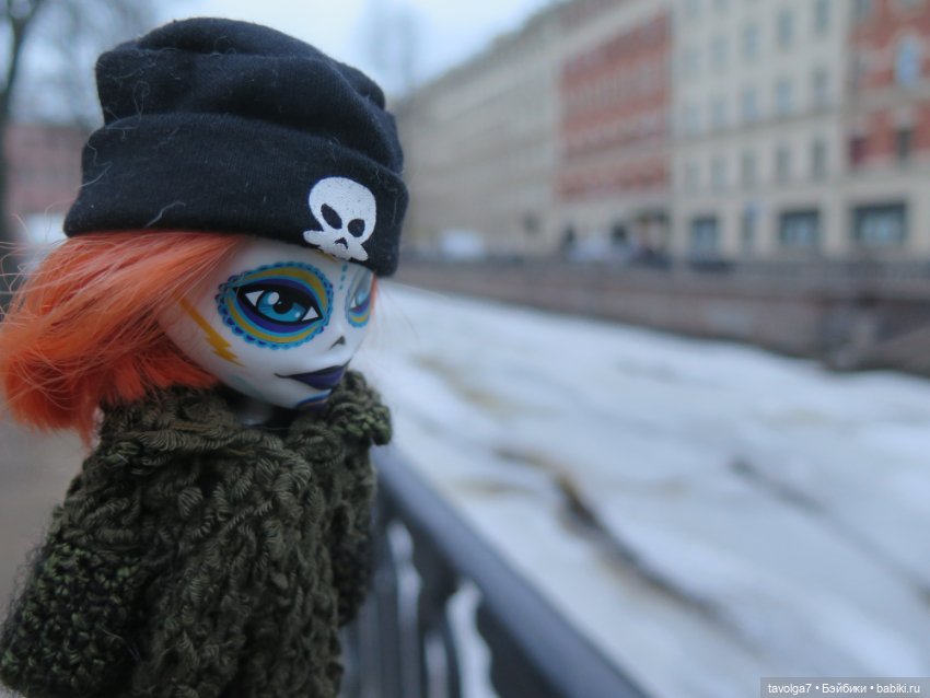 Катрин-Мария с друзьями в Питере