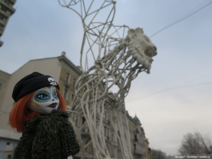 Катрин-Мария с друзьями в Питере