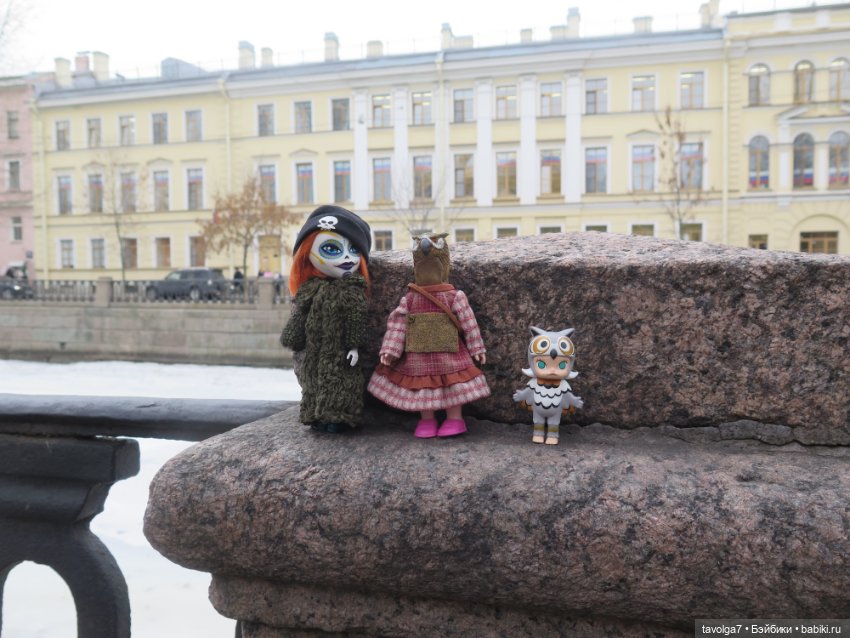 Катрин-Мария с друзьями в Питере