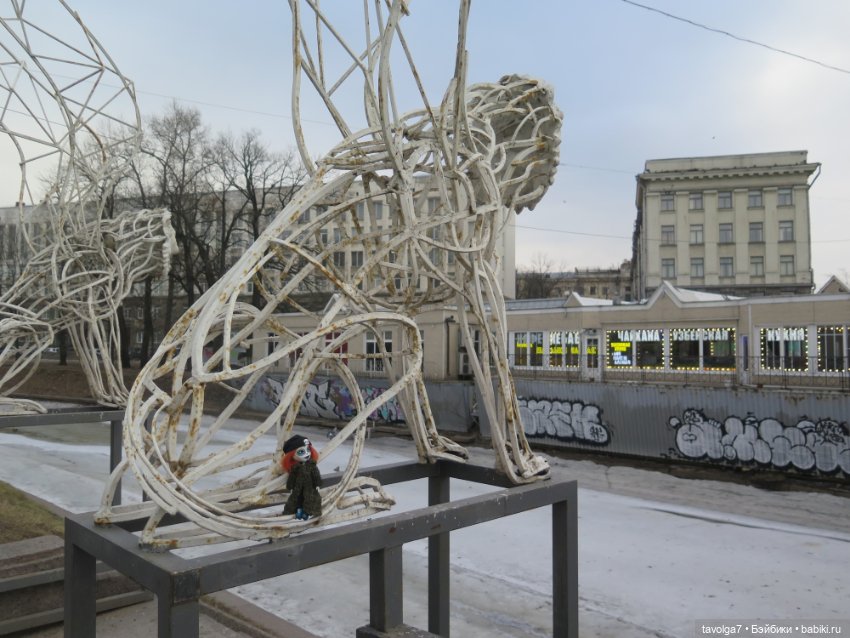 Катрин-Мария с друзьями в Питере