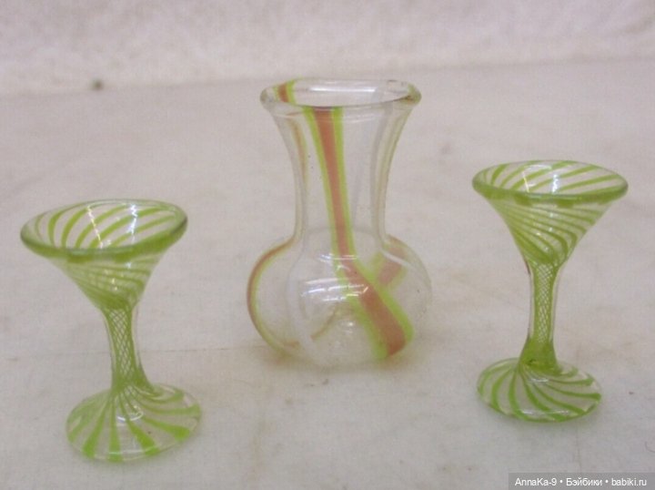 Стекло из Лауша в полоску