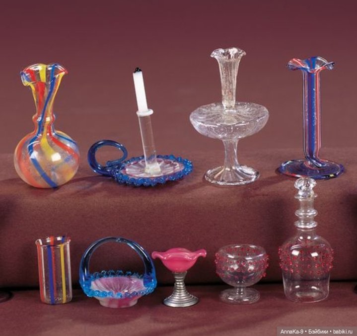 Стекло из Лауша в полоску