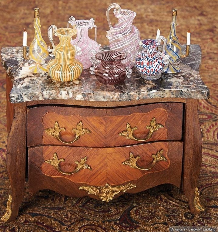 Стекло из Лауша в полоску