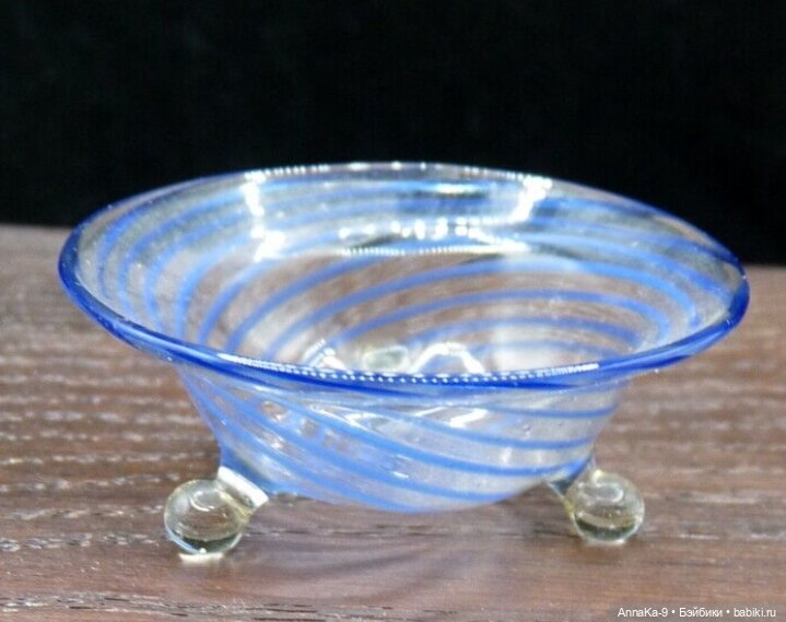 Стекло из Лауша в полоску