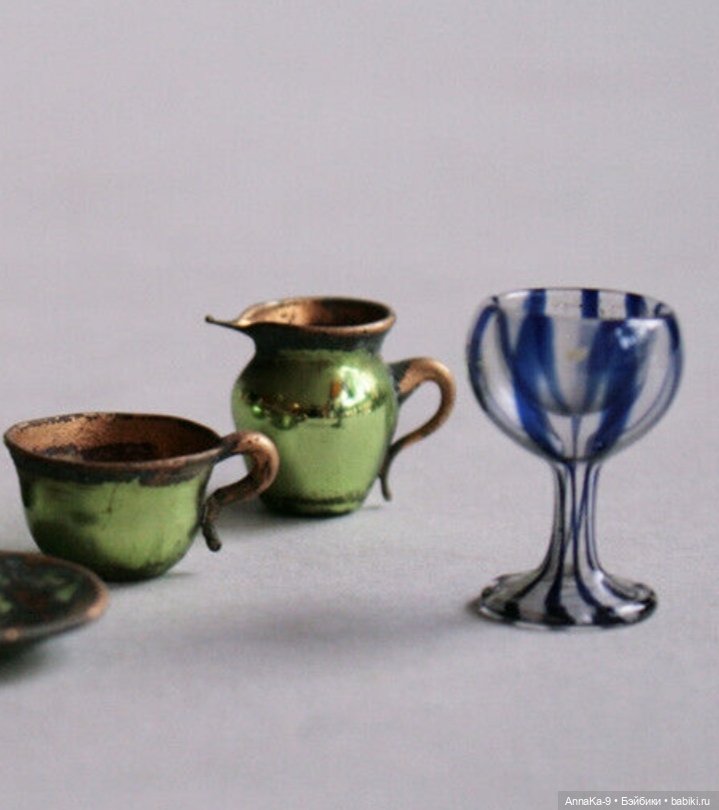 Стекло из Лауша в полоску