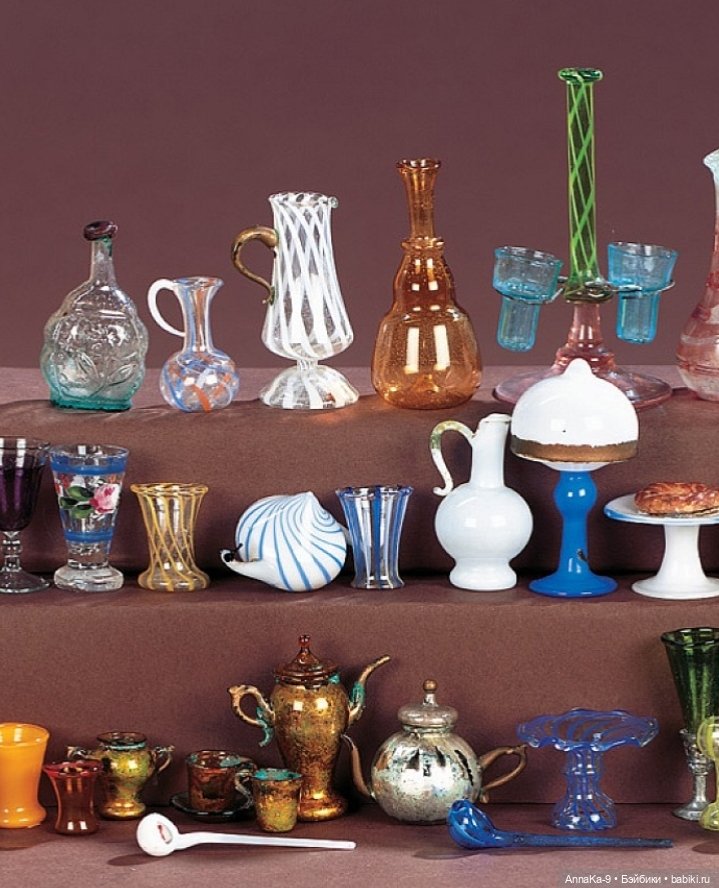 Стекло из Лауша в полоску