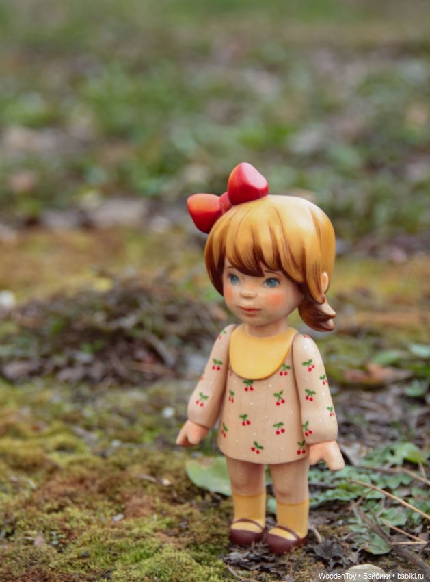 Деревянная куколка по имени Ветерок (фото 6)