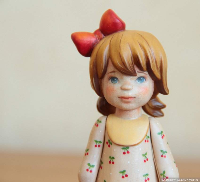 Деревянная куколка по имени Ветерок (фото 4)