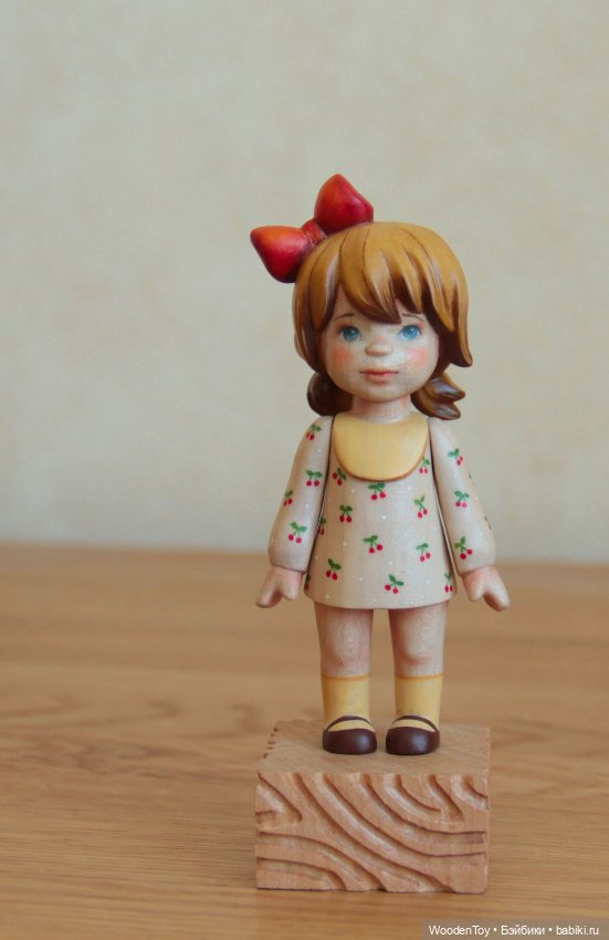 Деревянная куколка по имени Ветерок (фото 5)