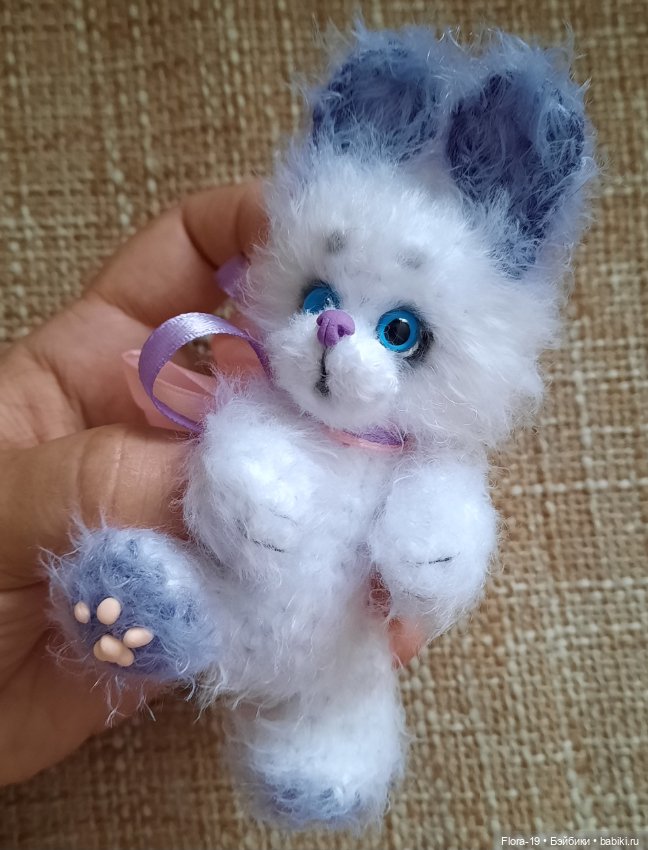 Нежный Заюшка — Вязаные игрушки и амигуруми: крючком (фото 2)