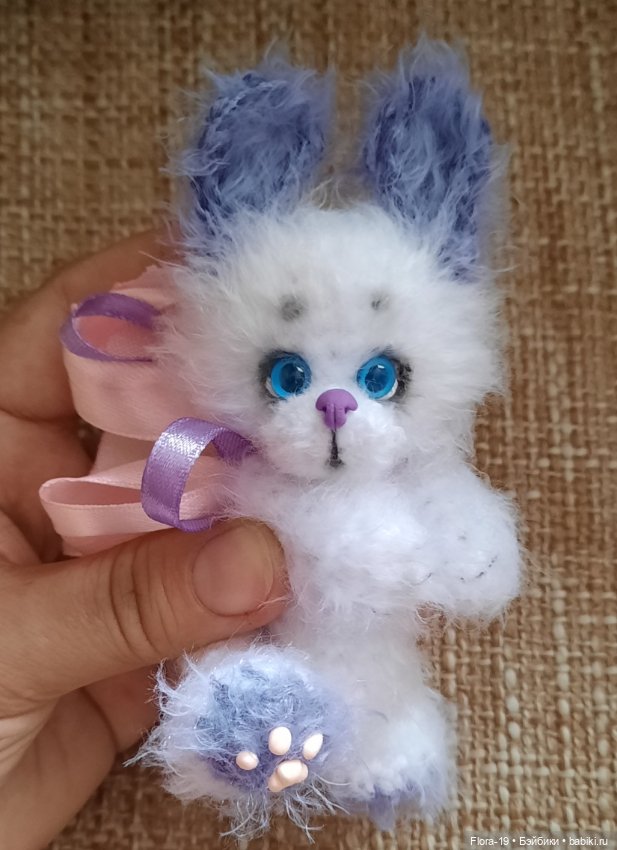 Нежный Заюшка — Вязаные игрушки и амигуруми: крючком (фото 5)