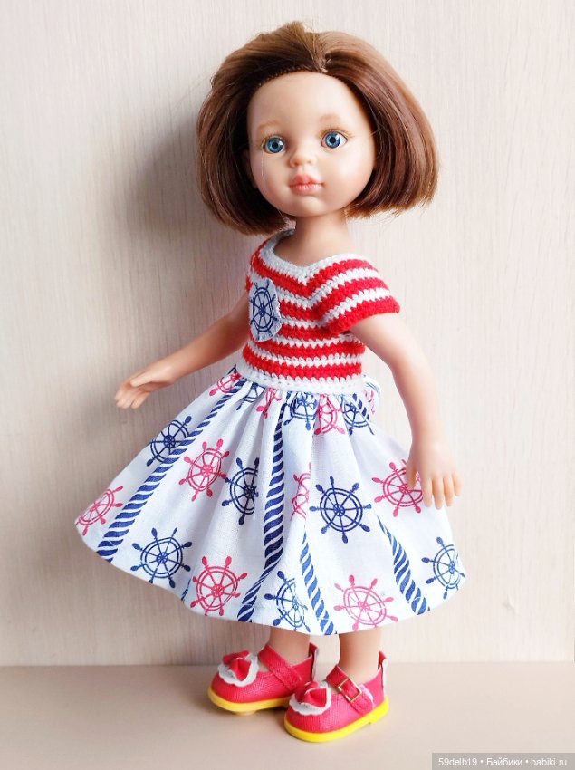 А море зовёт — Одежда и обувь для кукол своими руками: фото (фото 7)