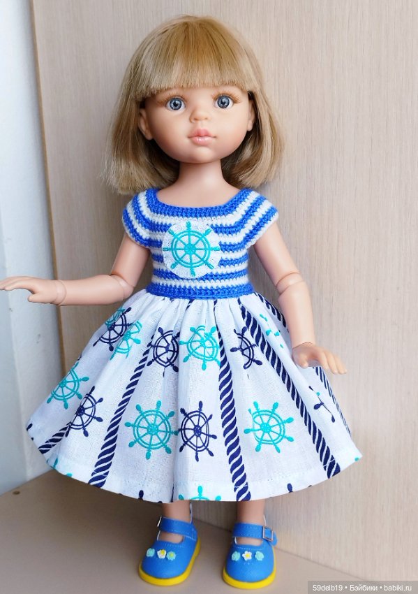А море зовёт — Одежда и обувь для кукол своими руками: фото (фото 6)
