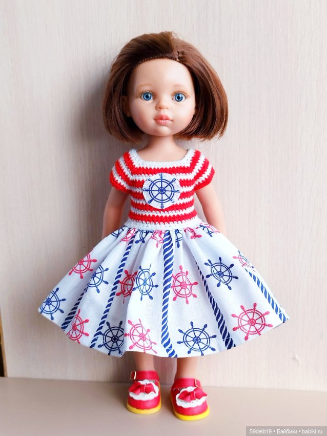 А море зовёт — Одежда и обувь для кукол своими руками: фото (фото 3)