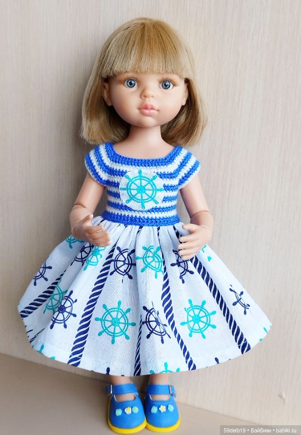 А море зовёт — Одежда и обувь для кукол своими руками: фото (фото 2)