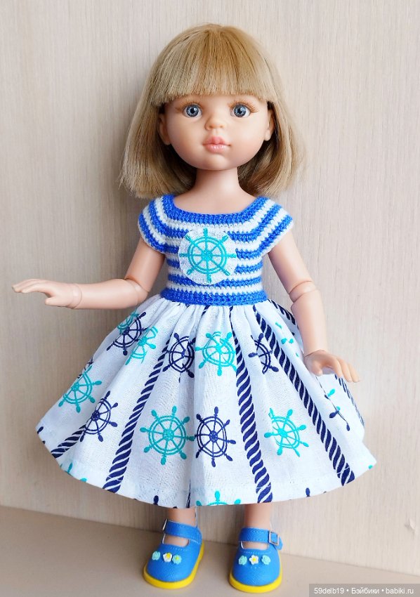 А море зовёт — Одежда и обувь для кукол своими руками: фото (фото 4)