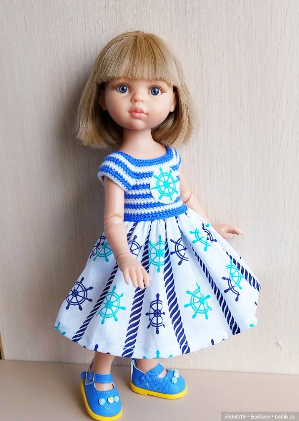 А море зовёт — Одежда и обувь для кукол своими руками: фото (фото 8)